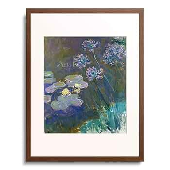 Amazon｜クロード・モネ Claude Monet 「睡蓮,Water Lilies,Les